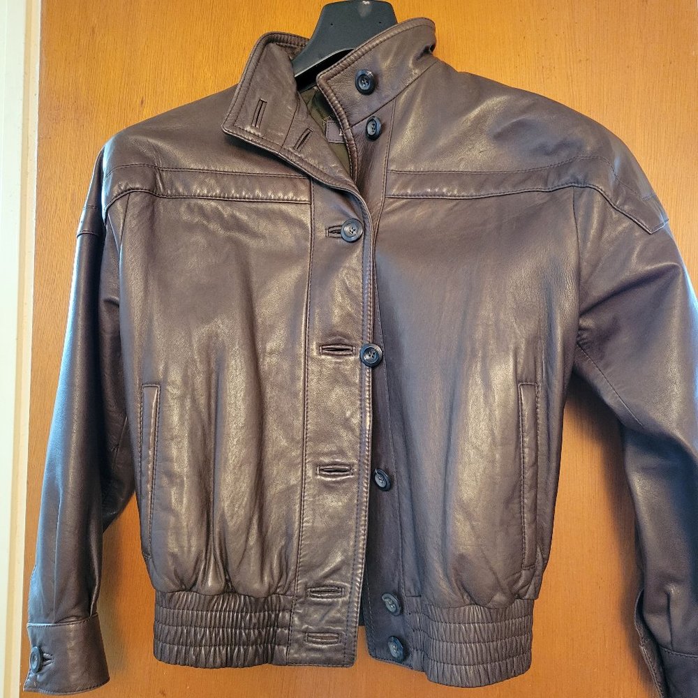 Genuine leather jacket